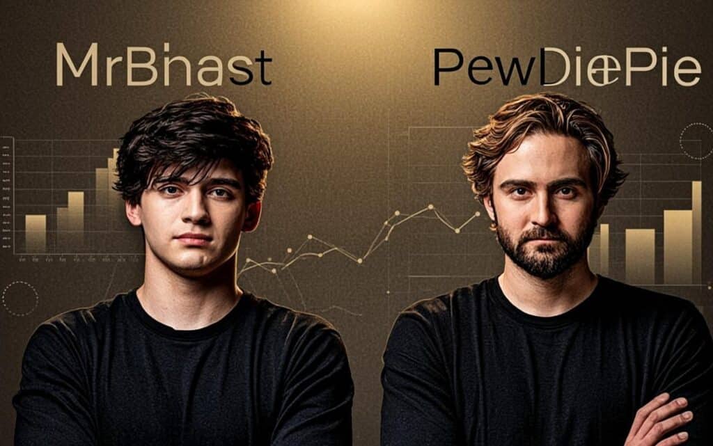 MrBeast vs PewDiePie: Which YouTube King Has the Bigger Bank Account?