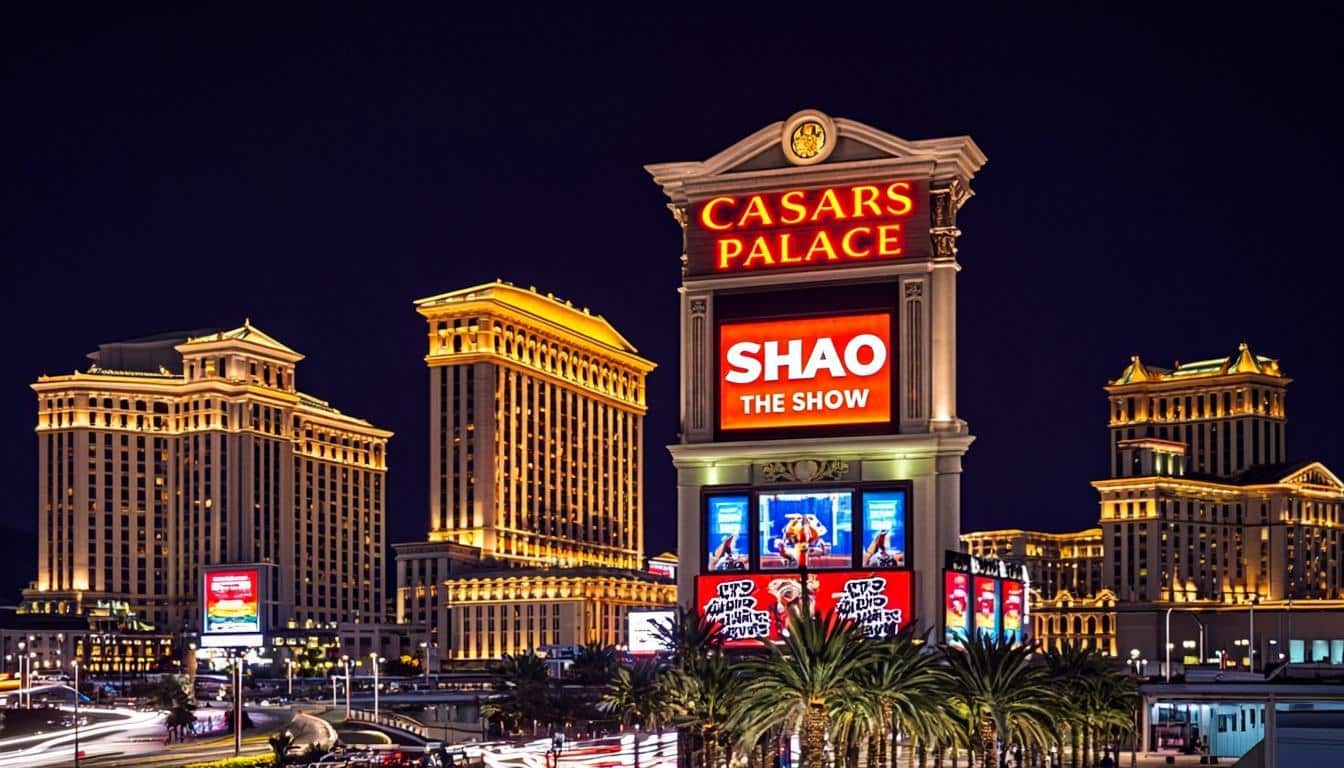 Adele performing at The Colosseum Caesars Palace Las Vegas