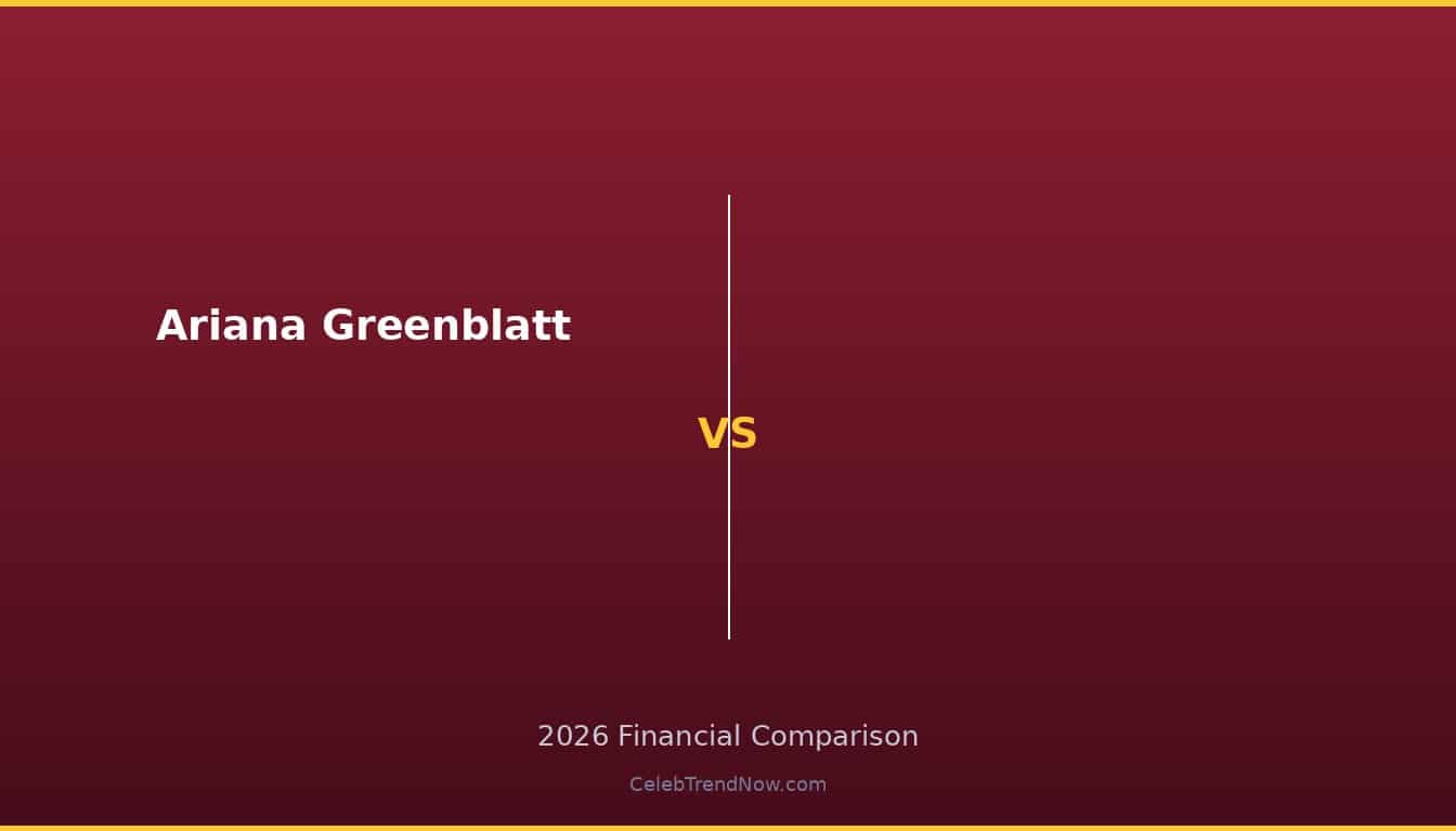 Ariana Greenblatt vs  2026 Wealth Comparison