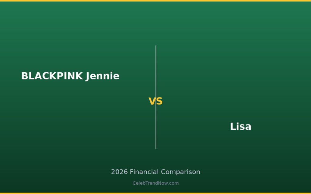 BLACKPINK Jennie vs Lisa Net Worth 2026: Complete Wealth Breakdown & Financial Comparison