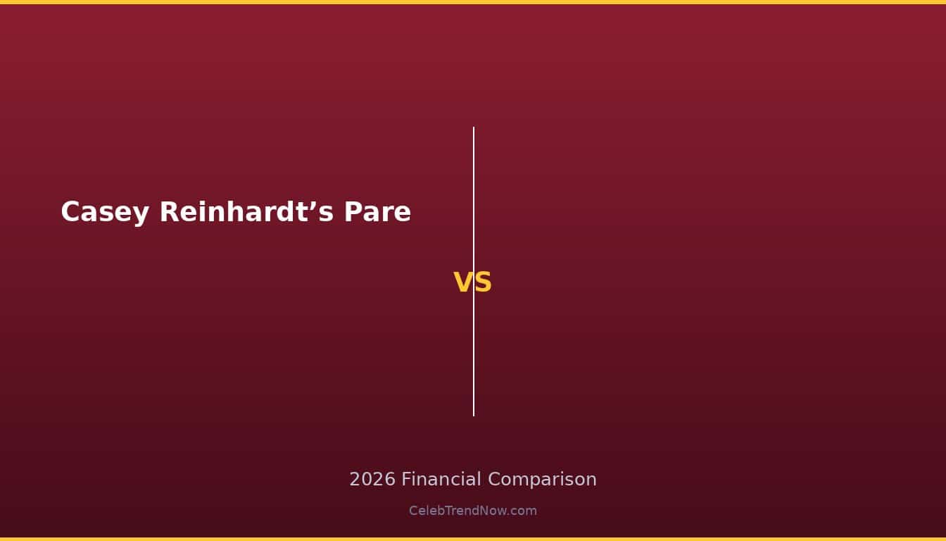 Casey Reinhardt’s Parents vs  2026 Wealth Comparison