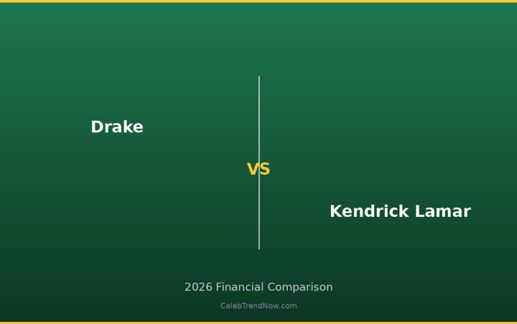 Drake vs Kendrick Lamar Net Worth 2026: Who Is Richer?