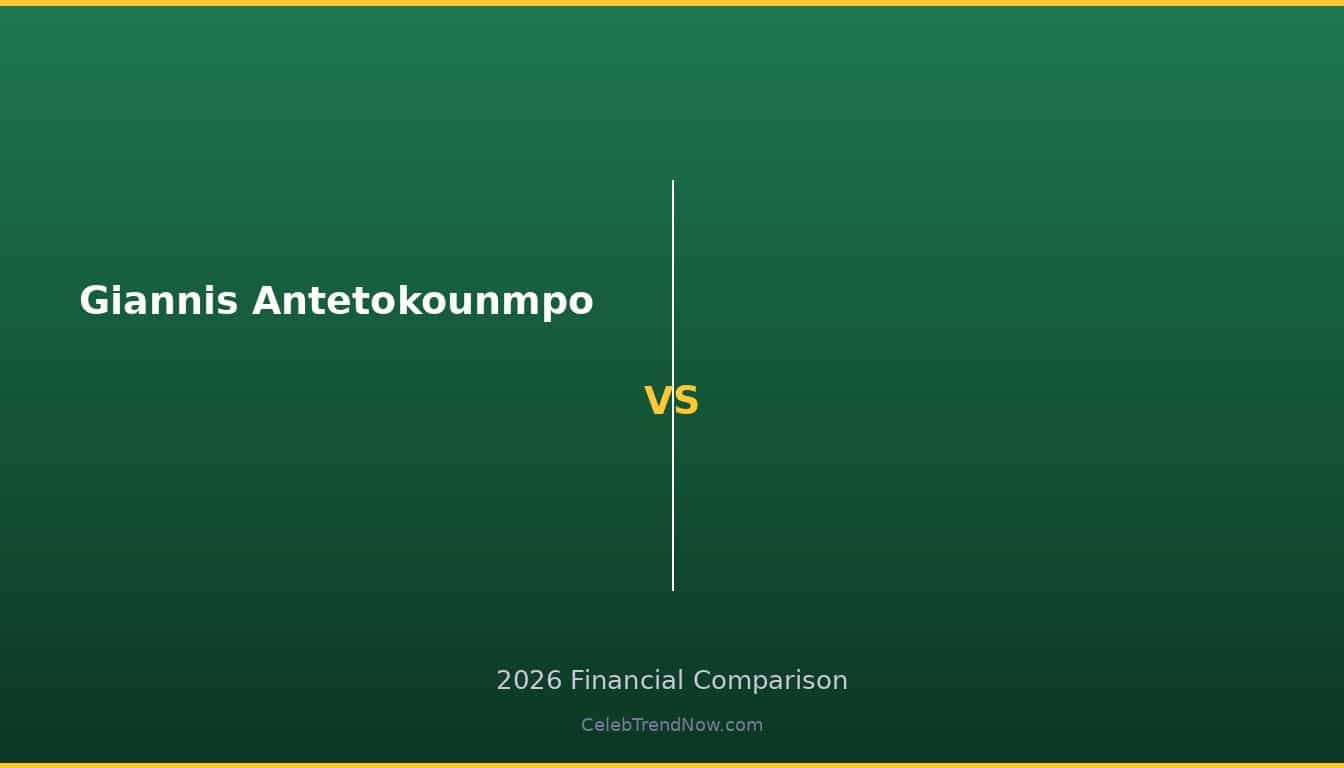 Giannis Antetokounmpo vs  2026 Wealth Comparison