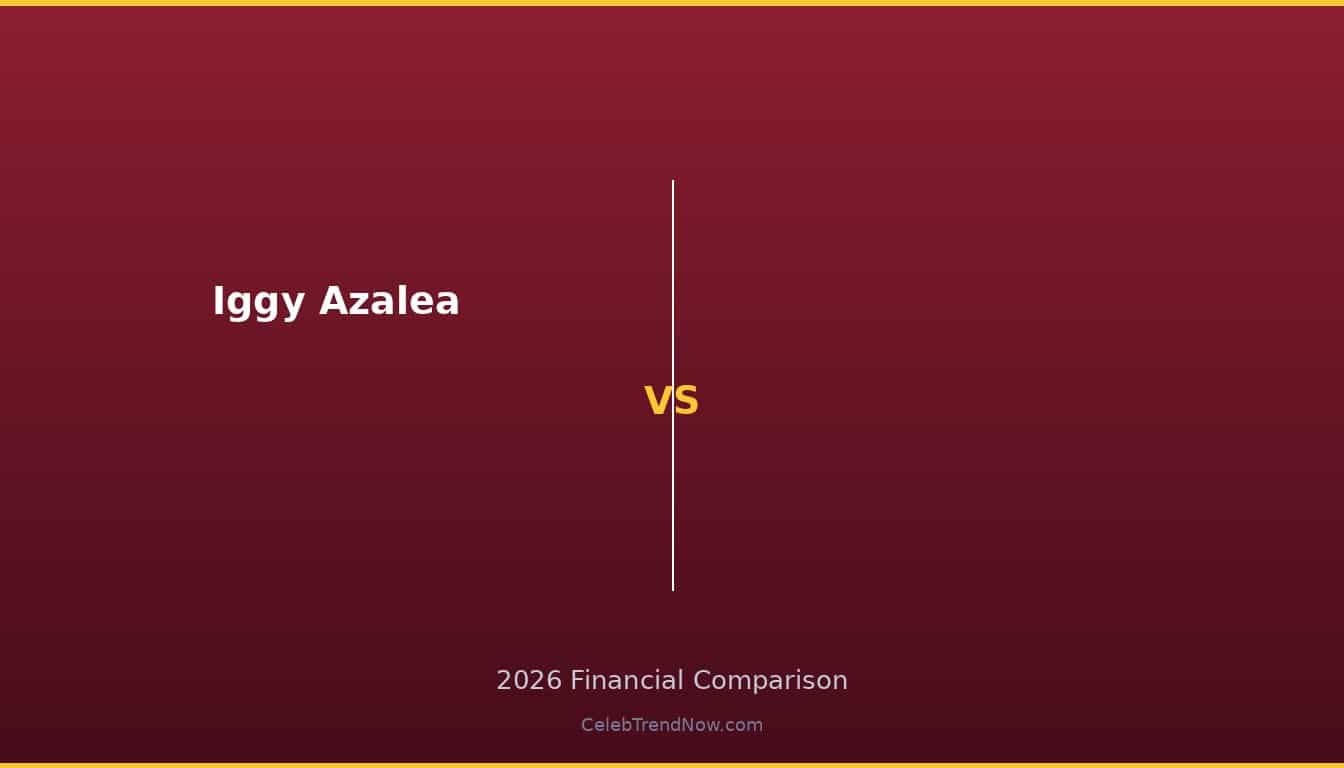 Iggy Azalea vs  2026 Wealth Comparison