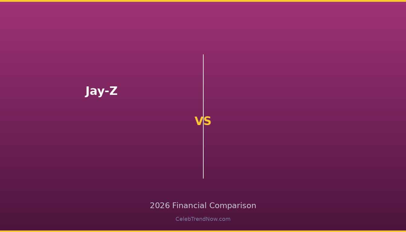 Jay-Z vs  2026 Wealth Comparison