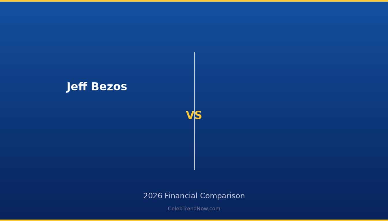 Jeff Bezos vs 2026 Wealth Comparison