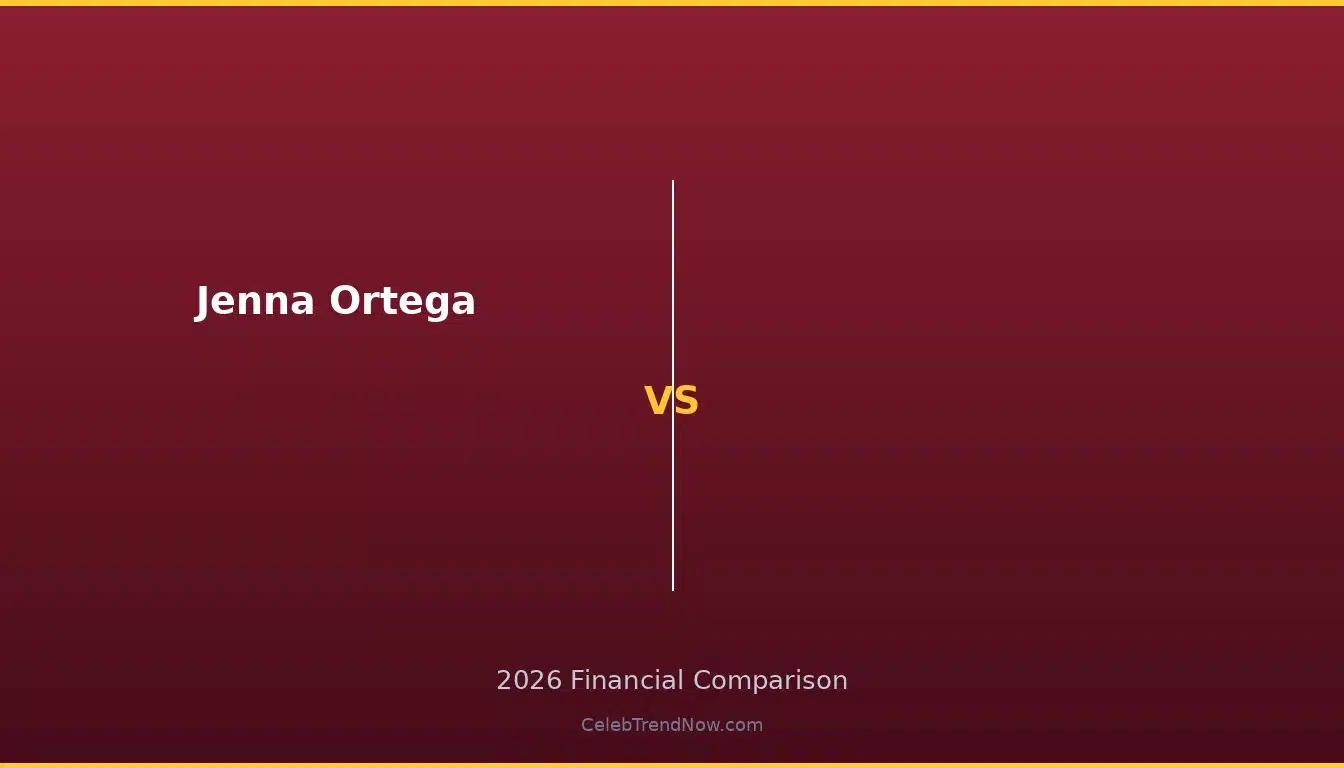Jenna Ortega vs  2026 Wealth Comparison