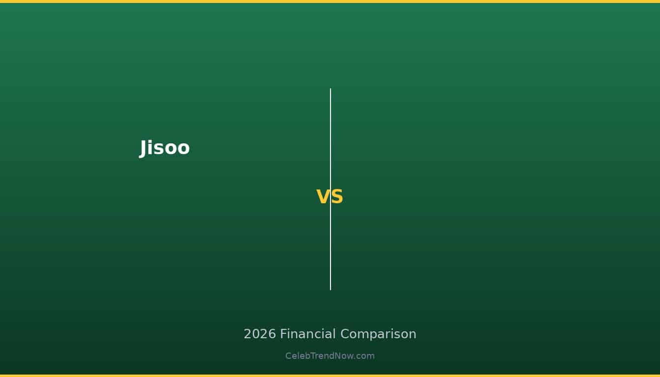 Jisoo vs 2026 Wealth Comparison
