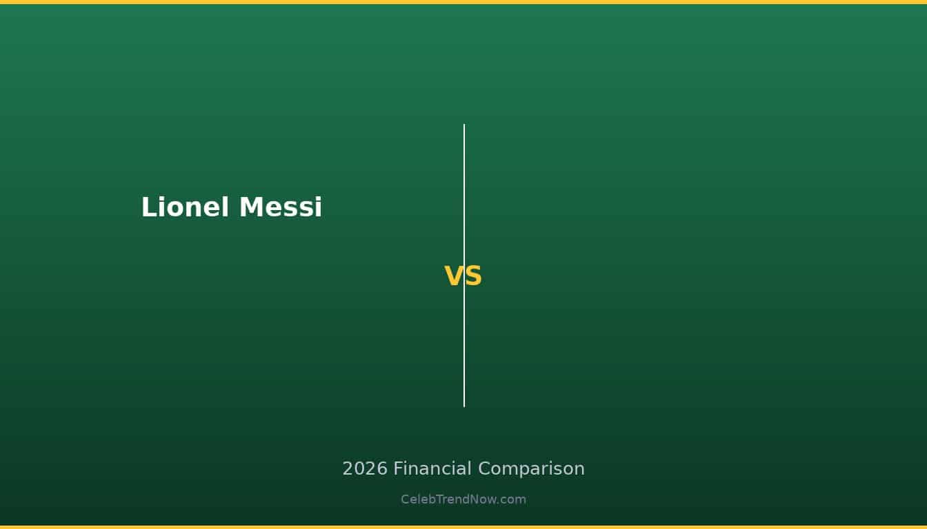 Lionel Messi vs  2026 Wealth Comparison