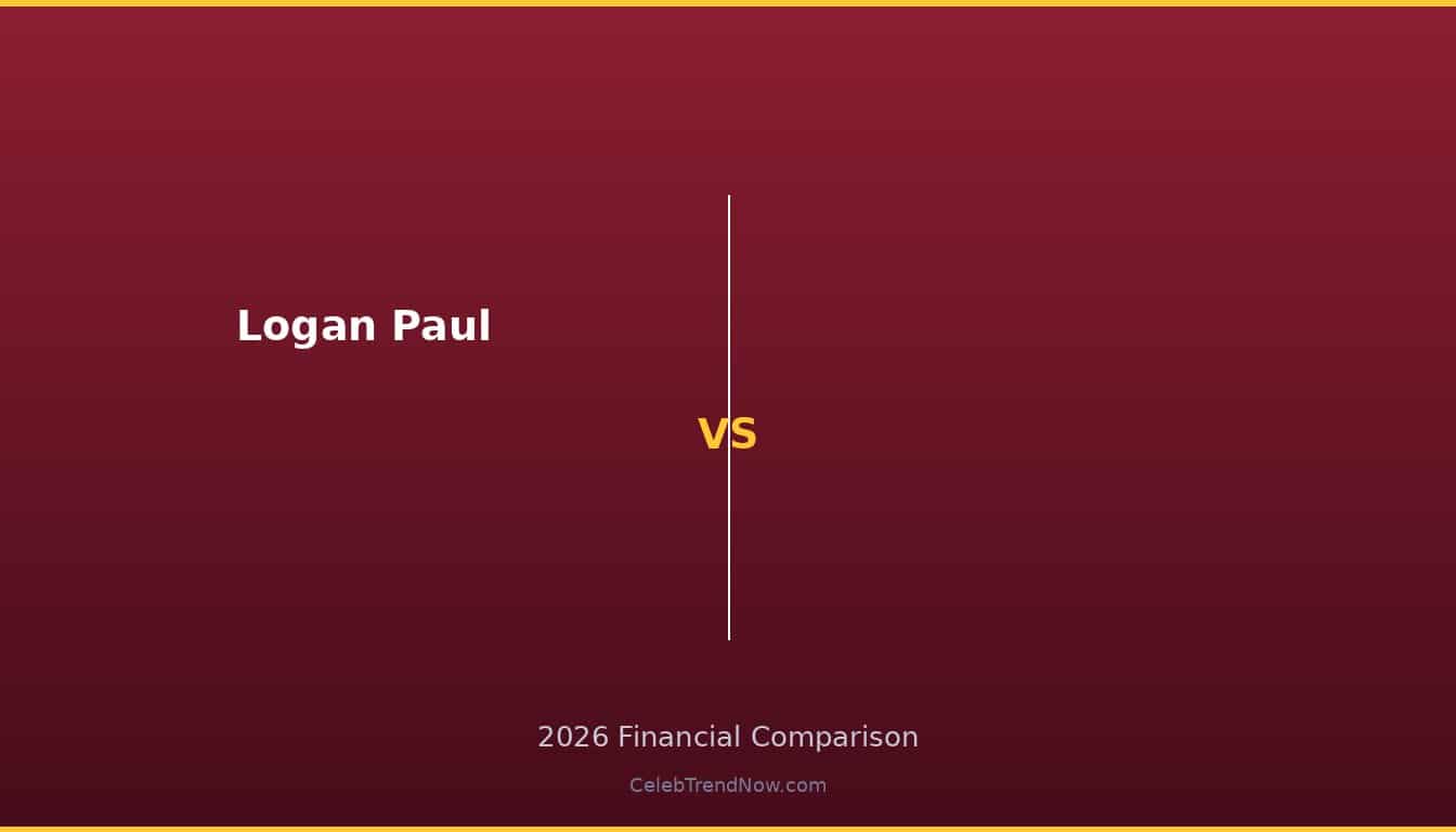 Logan Paul vs 2026 Wealth Comparison