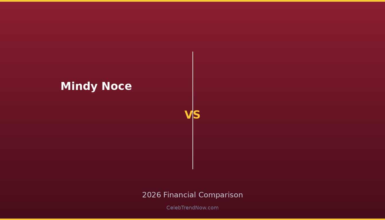 Mindy Noce vs  2026 Wealth Comparison