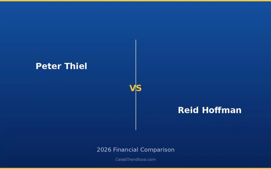Peter Thiel vs Reid Hoffman Net Worth 2026: Complete Wealth Breakdown & Financial Comparison