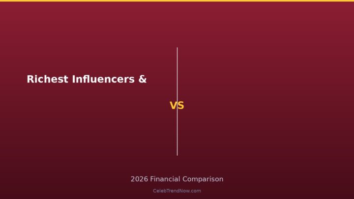 Richest Influencers & YouTubers 2026: Top 25 Net Worth Rankings