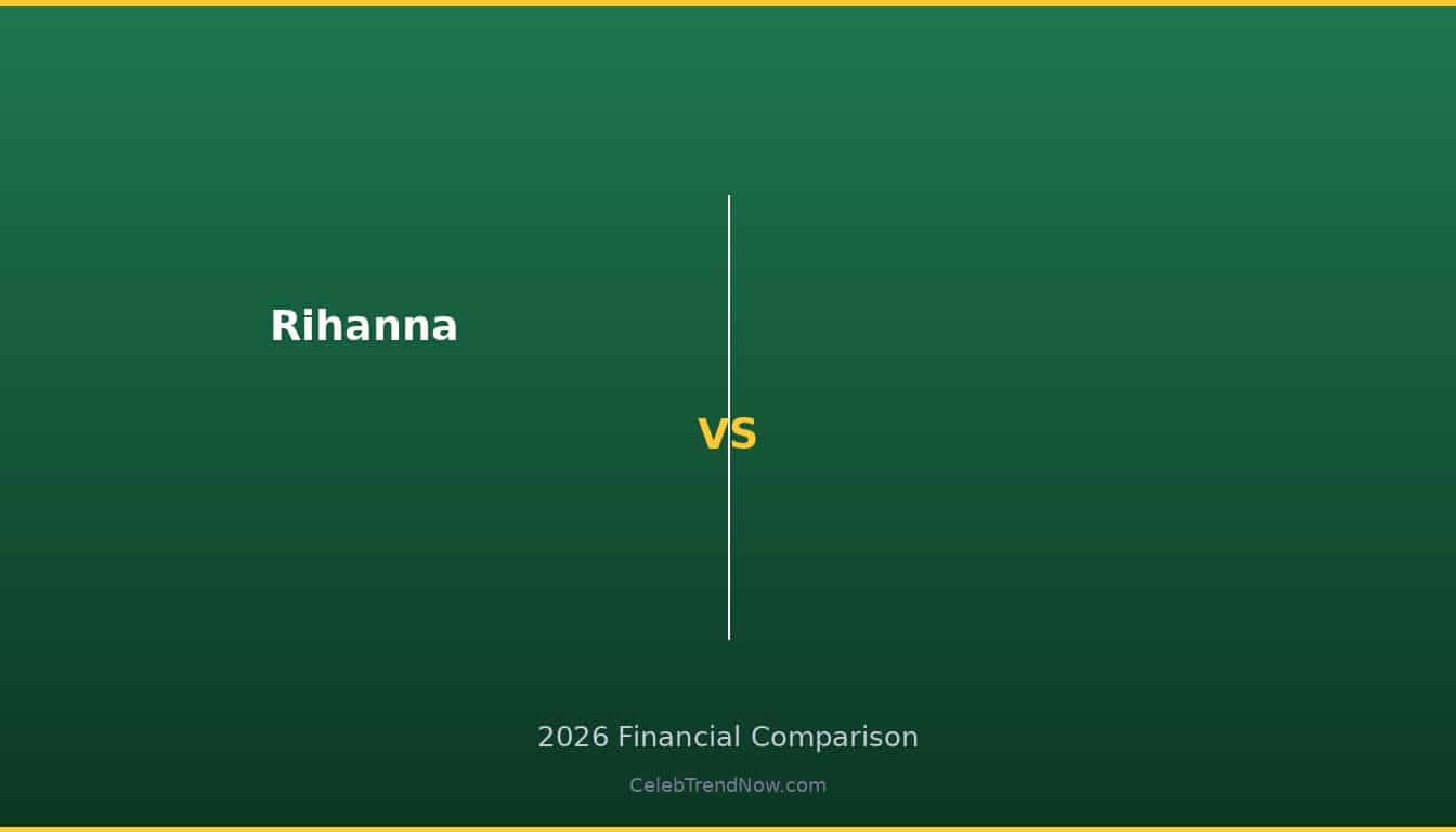 Rihanna vs 2026 Wealth Comparison