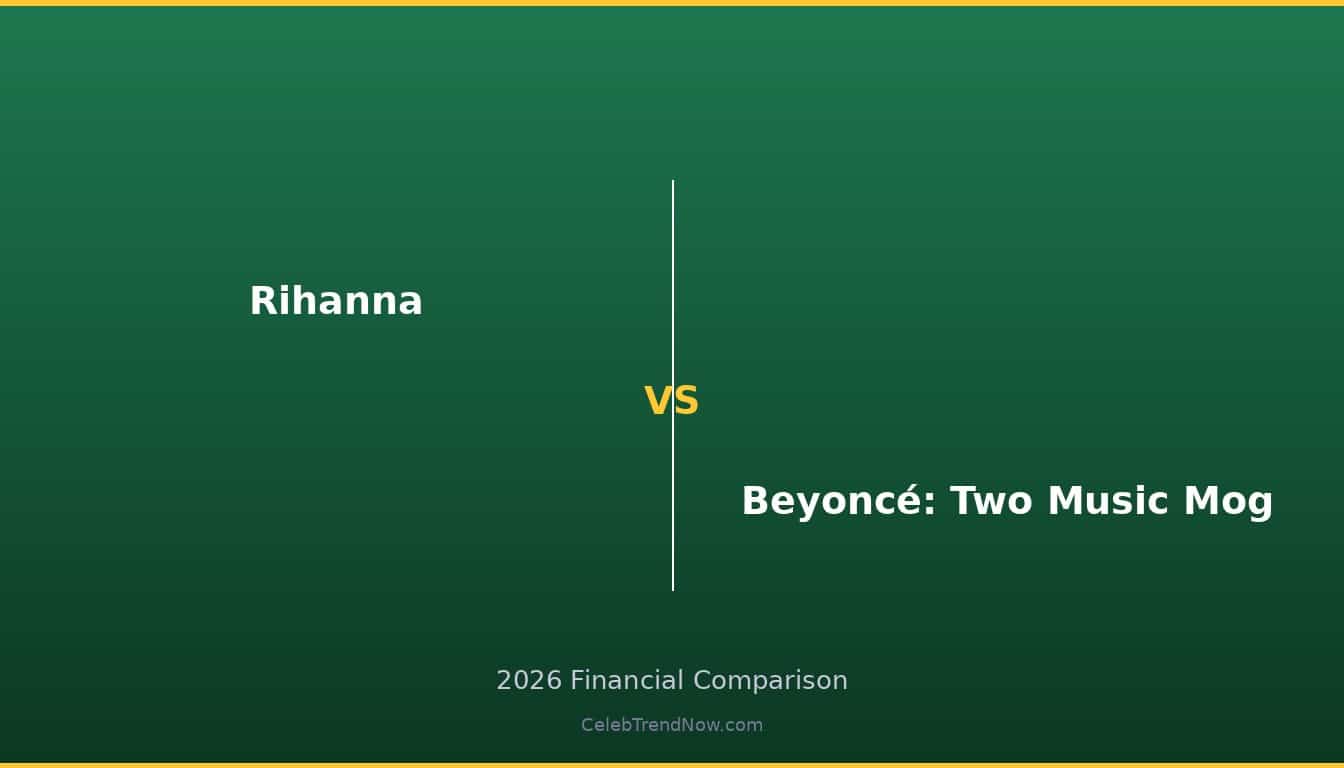 Rihanna vs Beyoncé: Two Music Moguls, One 2026 Wealth Comparison