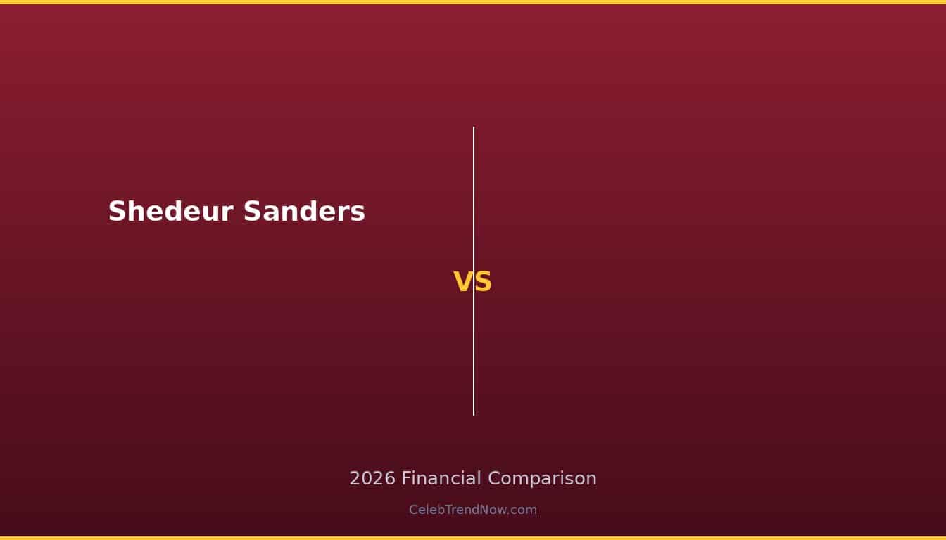 Shedeur Sanders vs 2026 Wealth Comparison