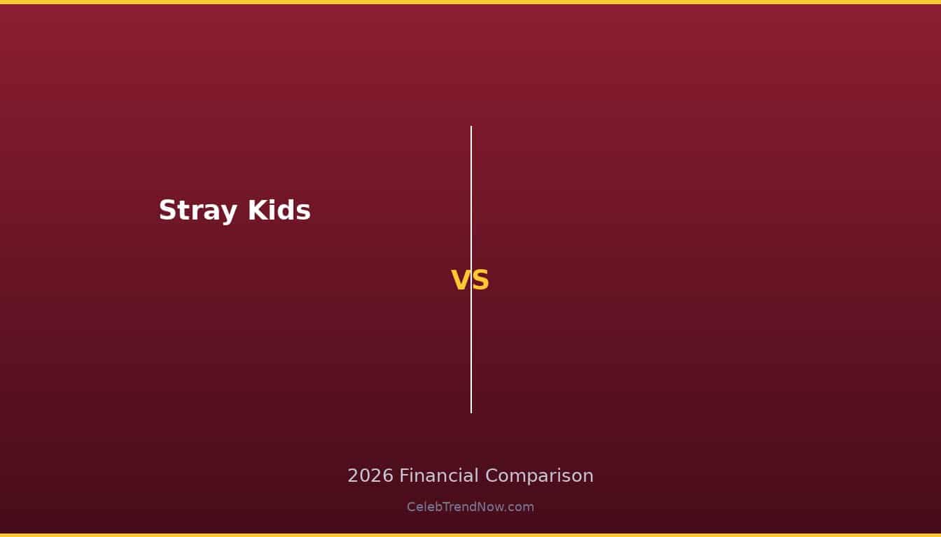 Stray Kids vs  2026 Wealth Comparison