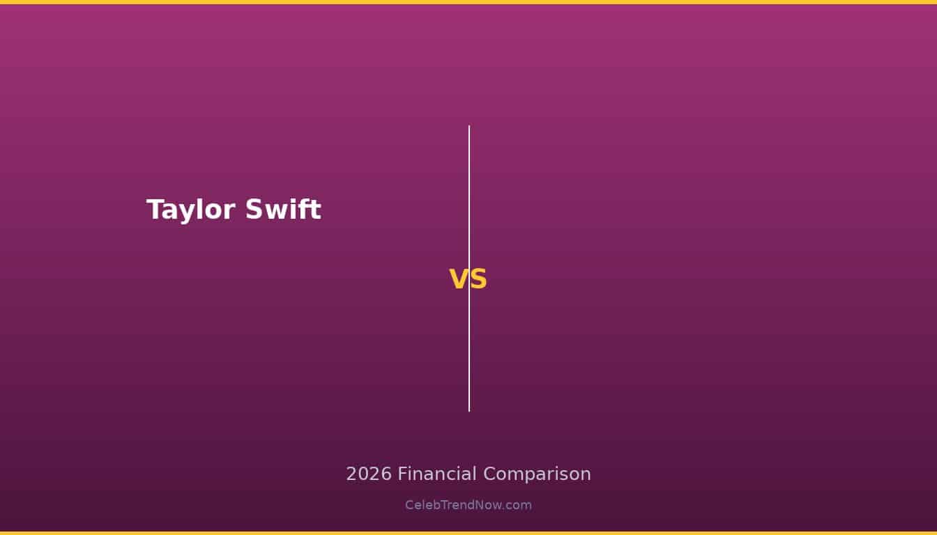 Taylor Swift vs 2026 Wealth Comparison