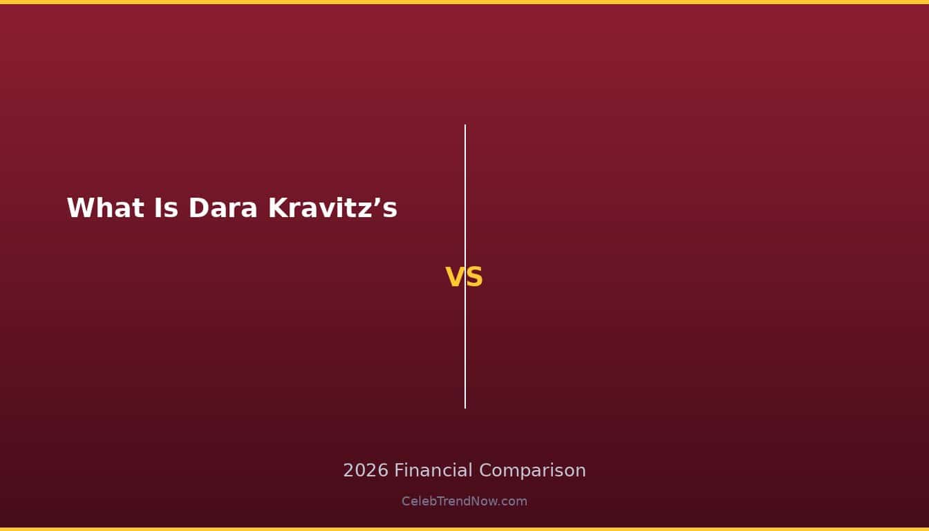 What Is Dara Kravitz’s vs  2026 Wealth Comparison