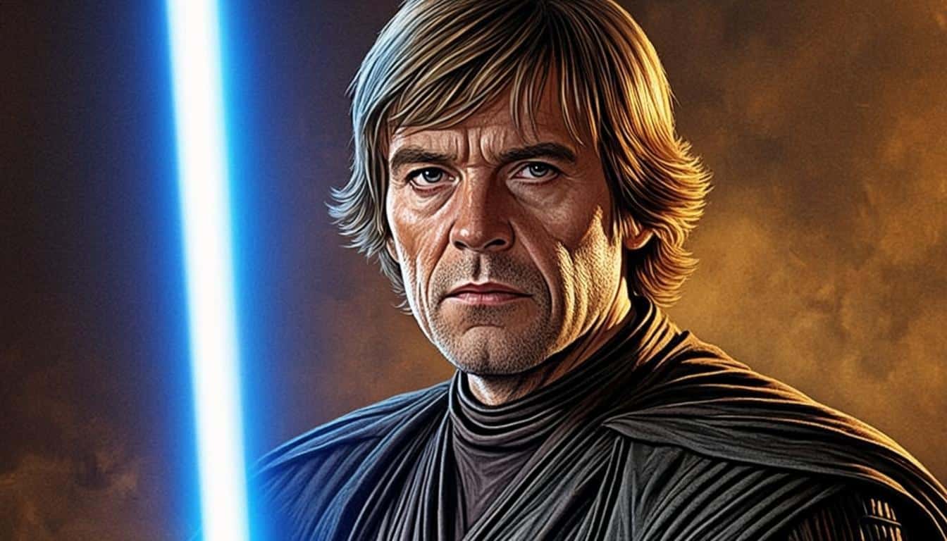 Mark Hamill as Luke Skywalker — Editorial Portrait