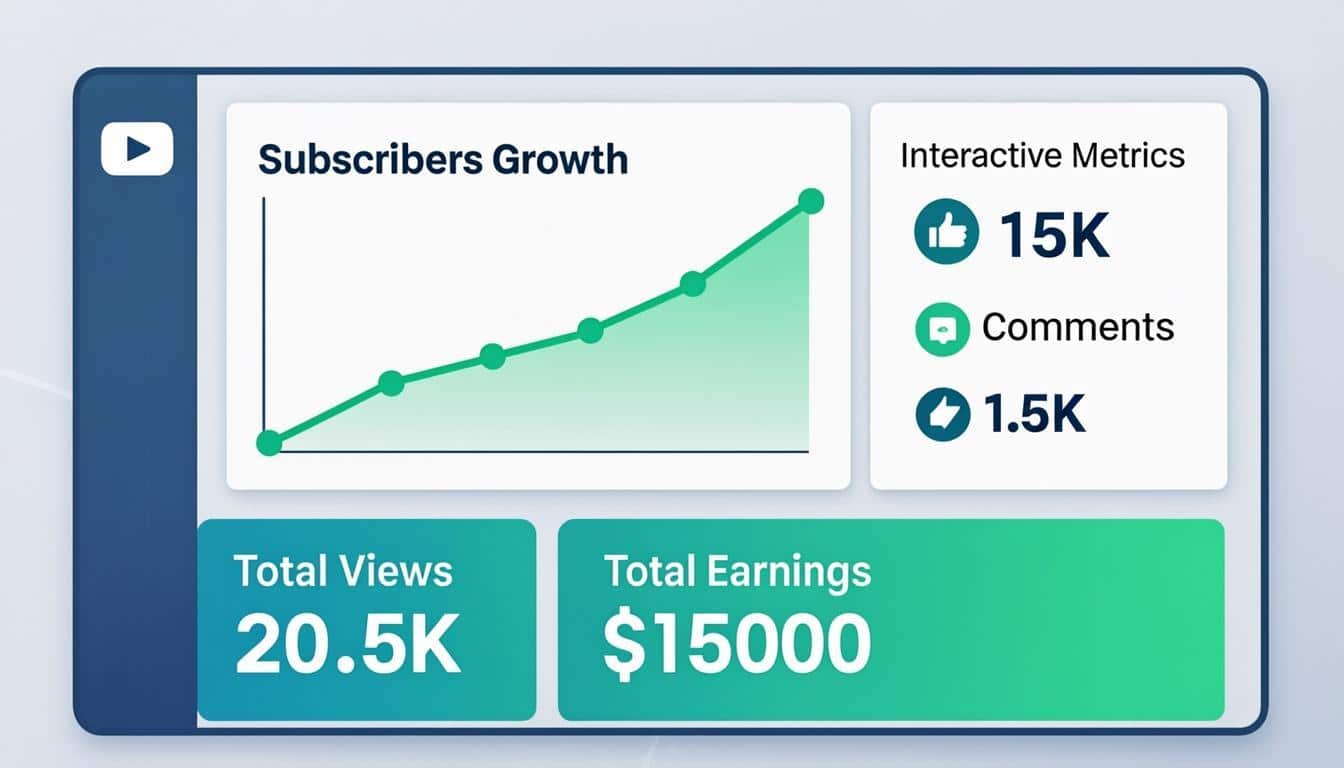 Hammy TV subscriber growth analytics and YouTube channel statistics