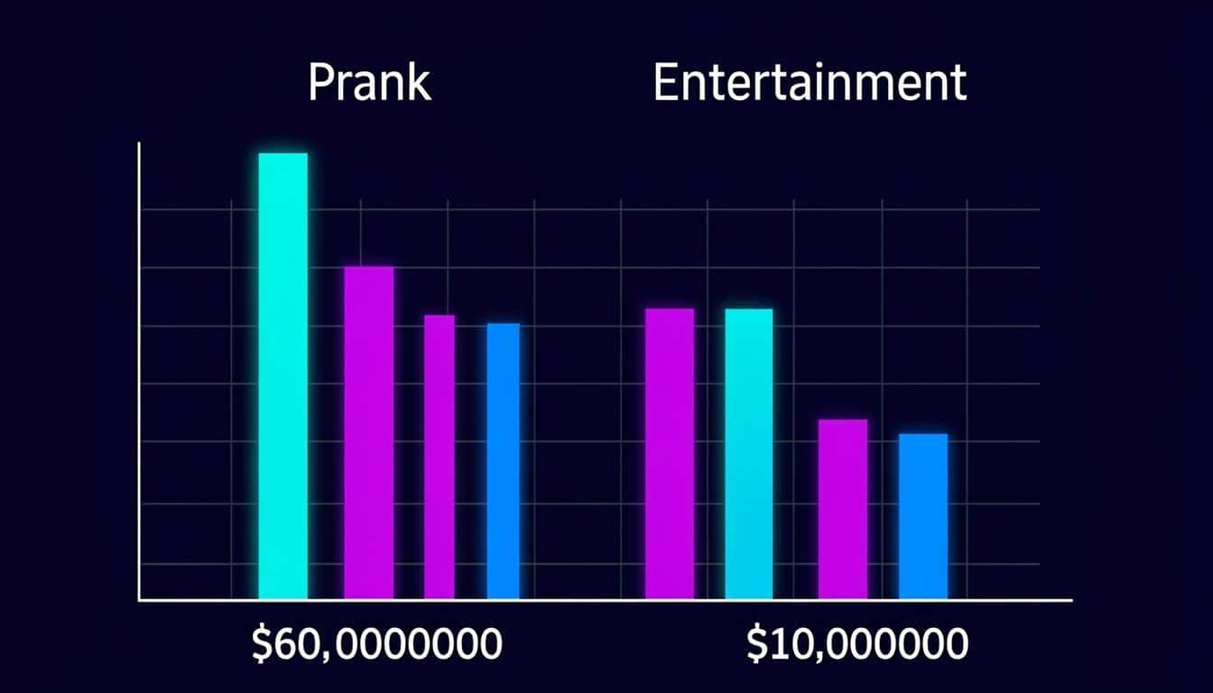 Hammy TV net worth compared to other YouTube prank creators