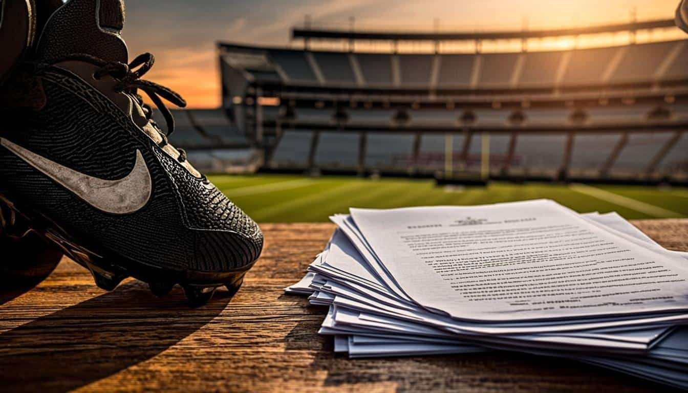 NIL college athlete endorsement deals with sports contracts and brand partnerships at university athletic facilities
