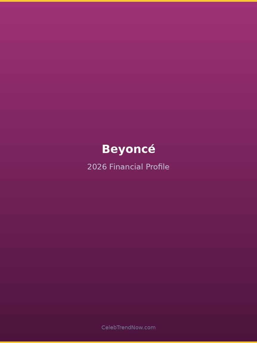 Beyoncé 2026 Financial Profile