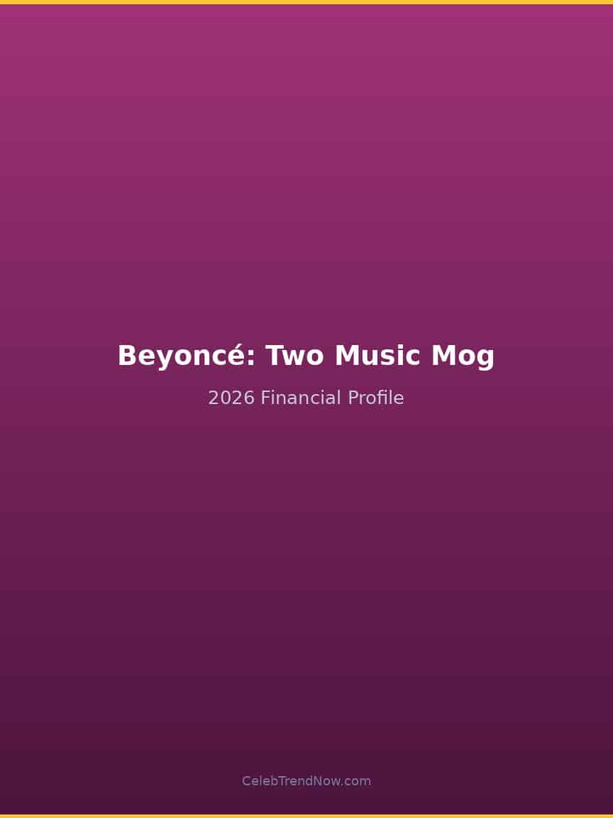 Beyoncé: Two Music Moguls, One 2026 Financial Profile