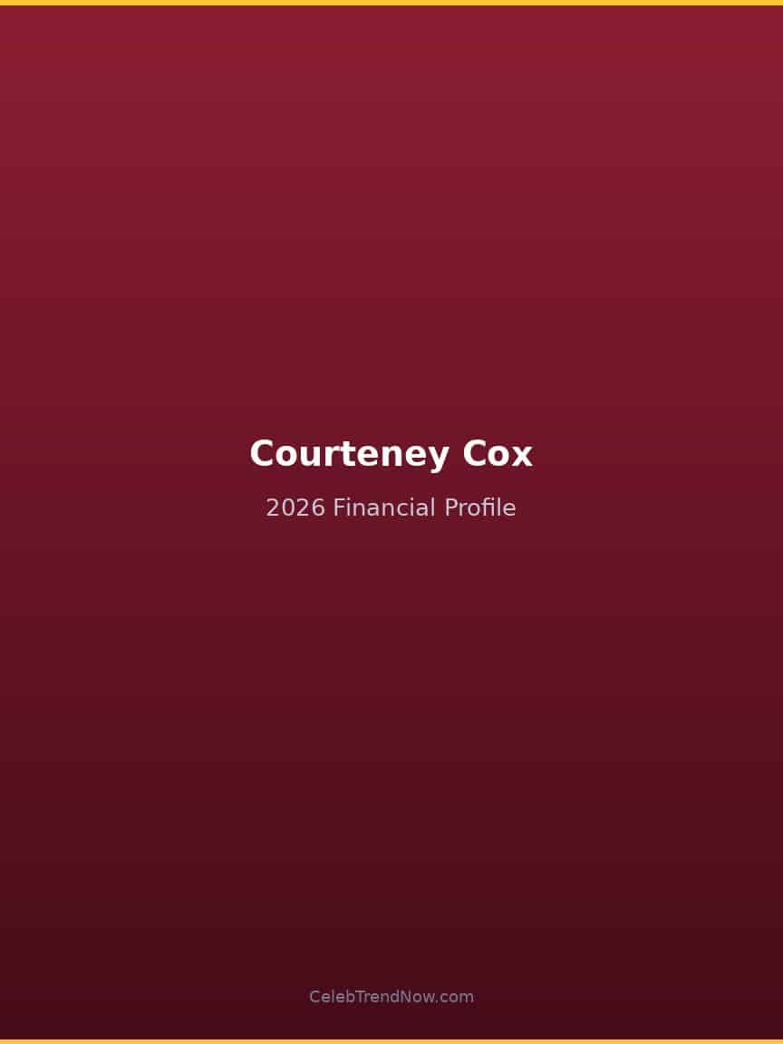 Courteney Cox 2026 Financial Profile