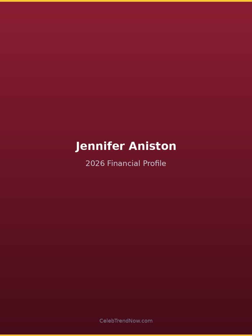 Jennifer Aniston 2026 Financial Profile