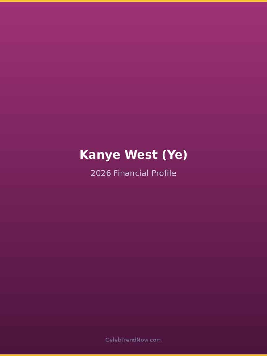 Kanye West (Ye) 2026 Financial Profile