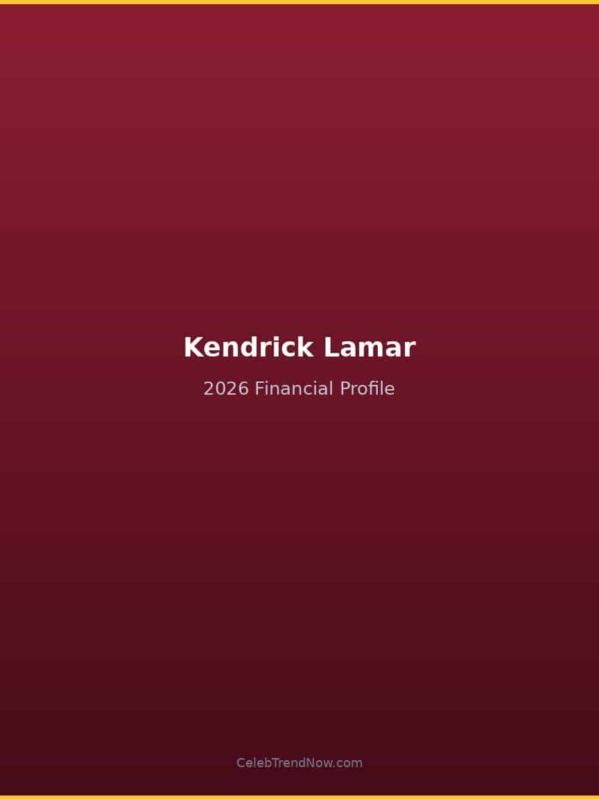 Kendrick Lamar 2026 Financial Profile
