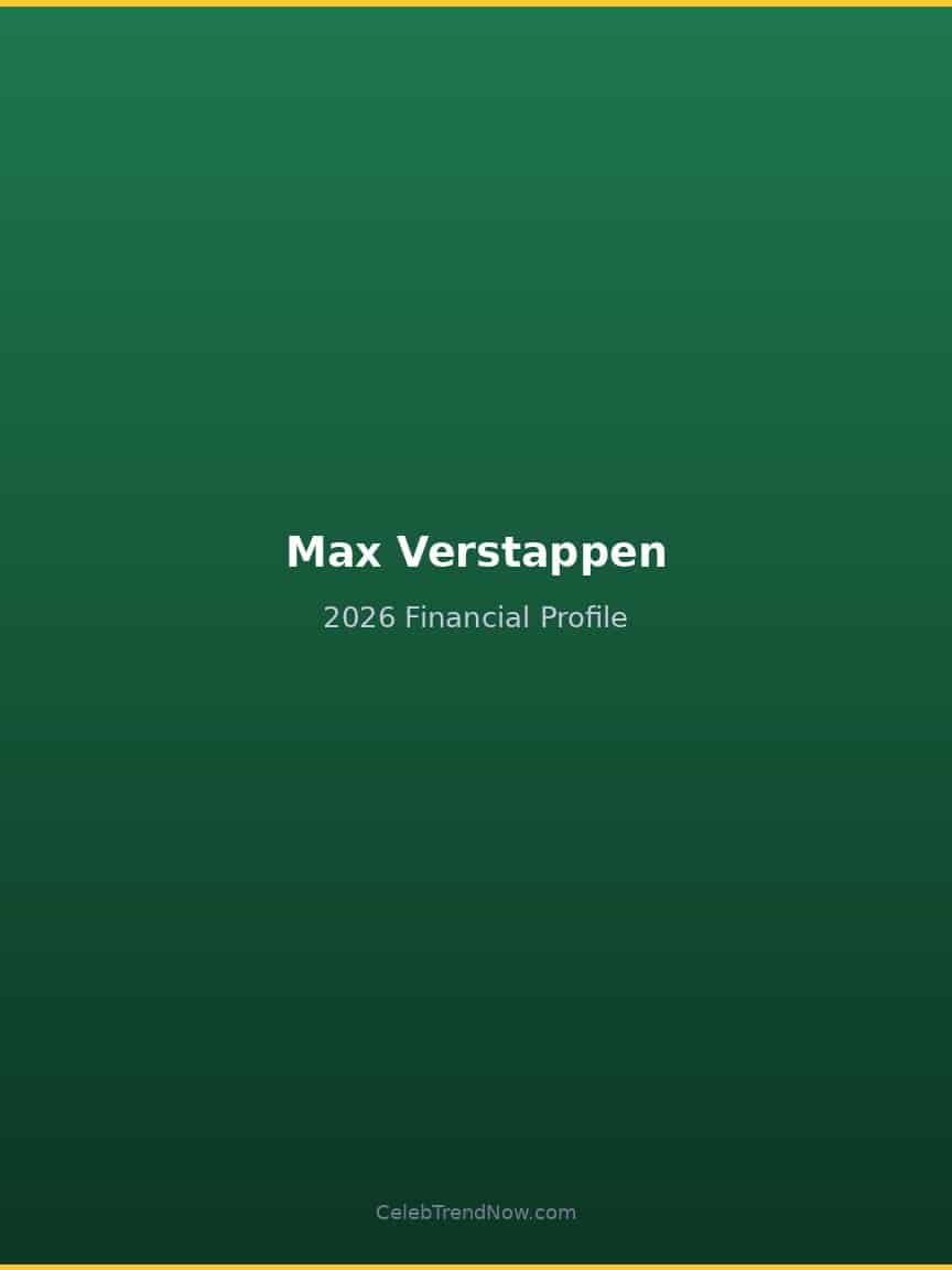 Max Verstappen 2026 Financial Profile
