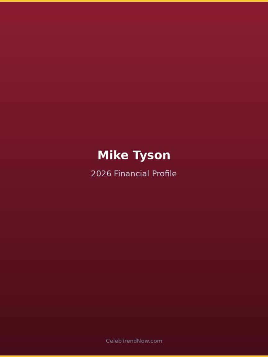 Mike Tyson 2026 Financial Profile