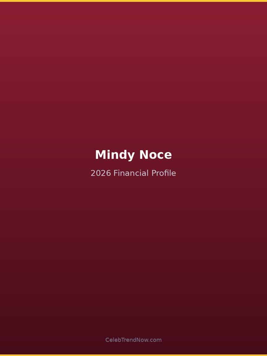 Mindy Noce 2026 Financial Profile