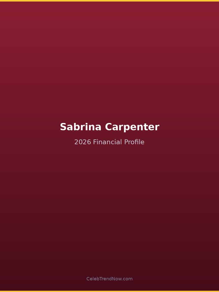 Sabrina Carpenter 2026 Financial Profile
