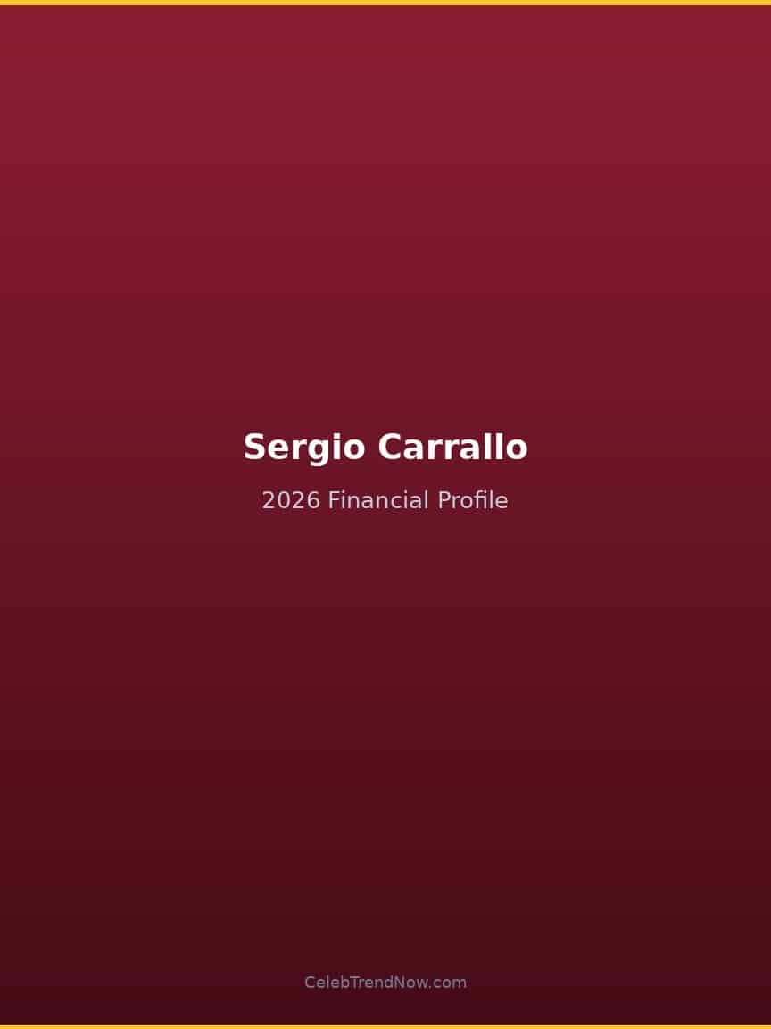 Sergio Carrallo 2026 Financial Profile
