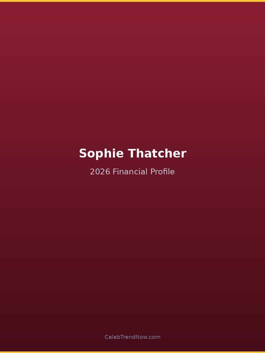 Sophie Thatcher 2026 Financial Profile