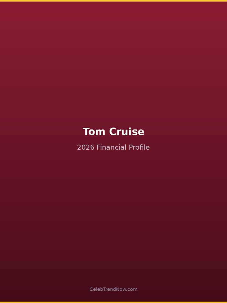 Tom Cruise 2026 Financial Profile