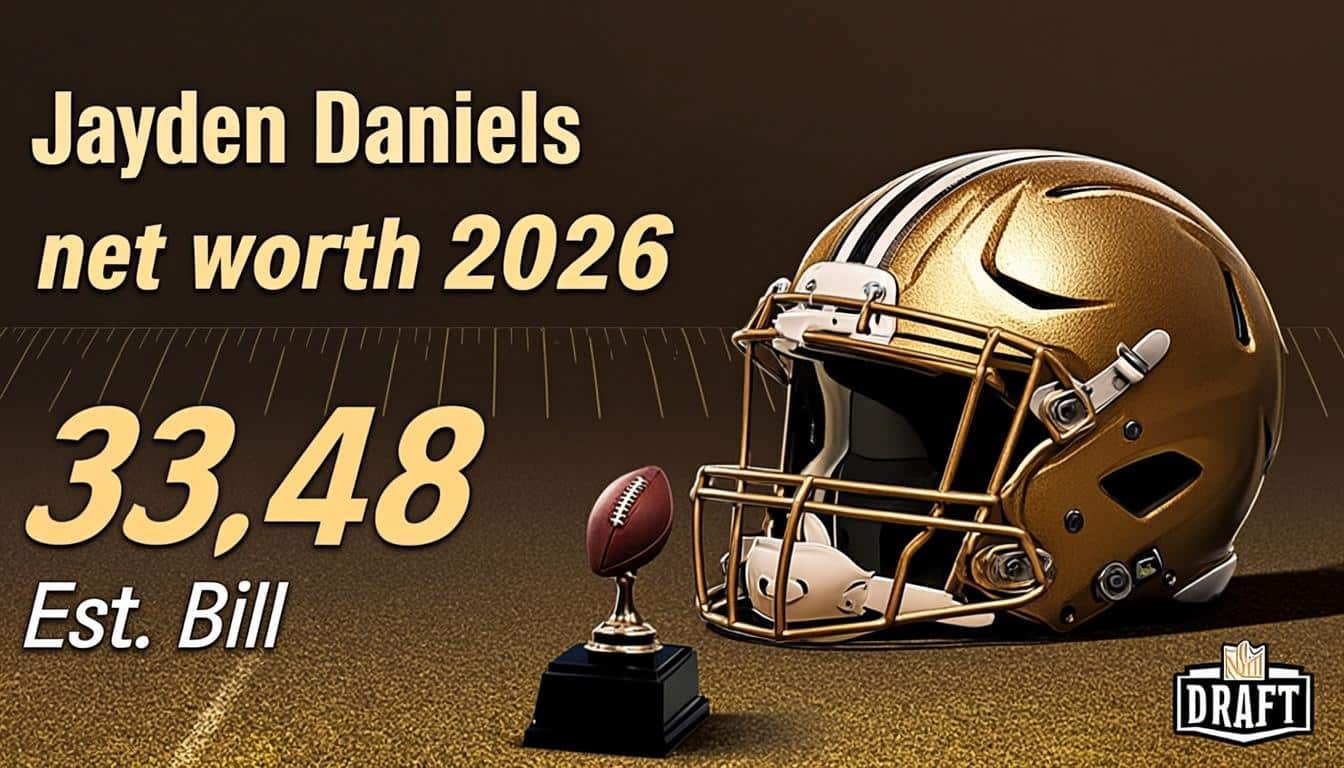 Jayden Daniels Net Worth 2026 Estimated at $12 Million