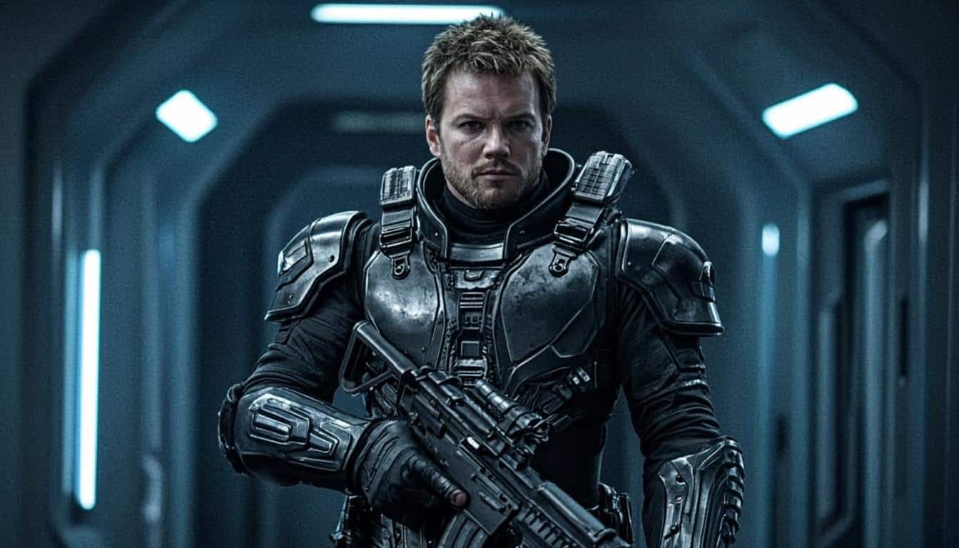 Luke Macfarlane as Davin Jaqobis in Syfy Killjoys sci-fi TV series