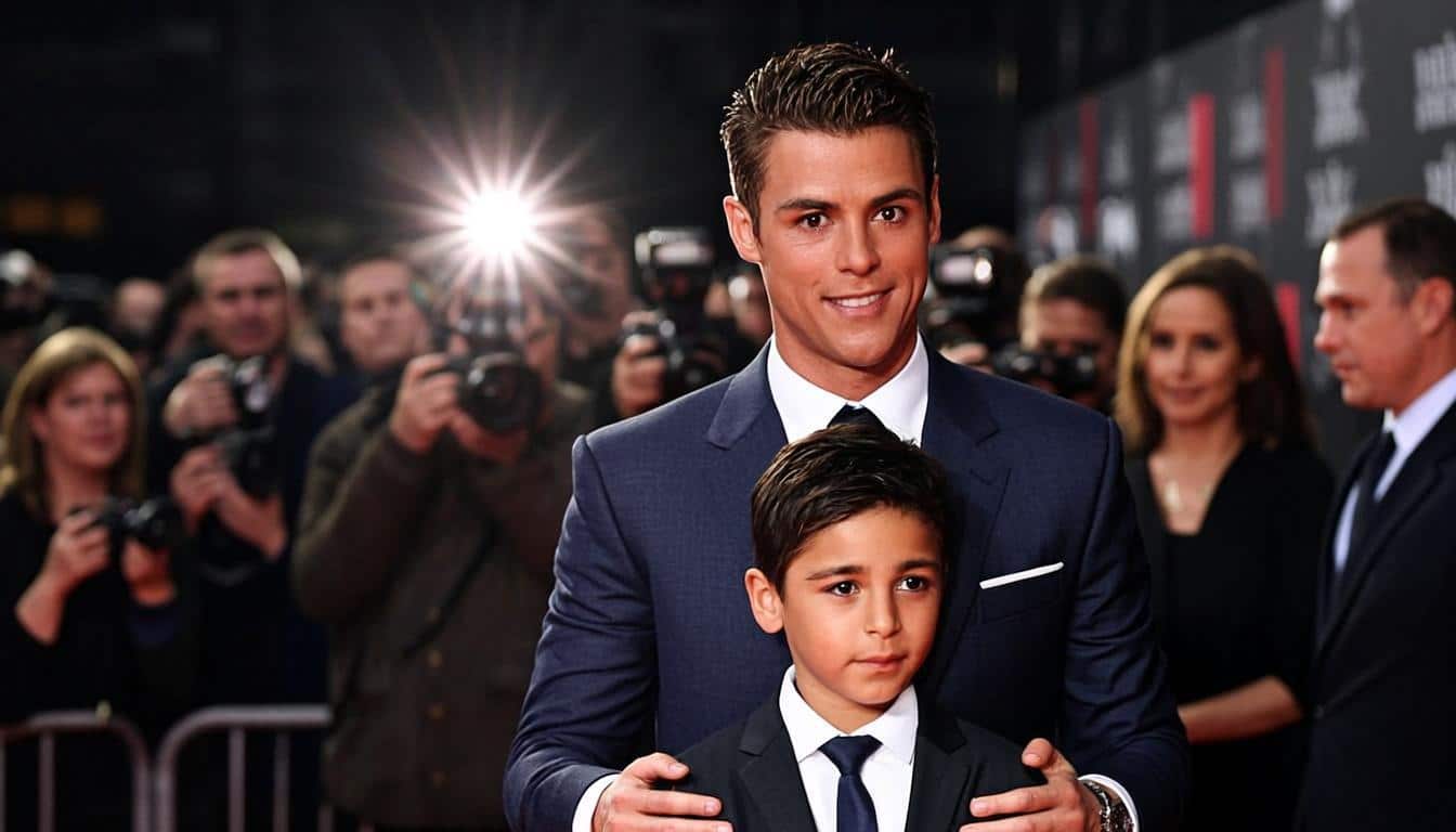Cristiano Ronaldo family with Georgina Rodriguez and children