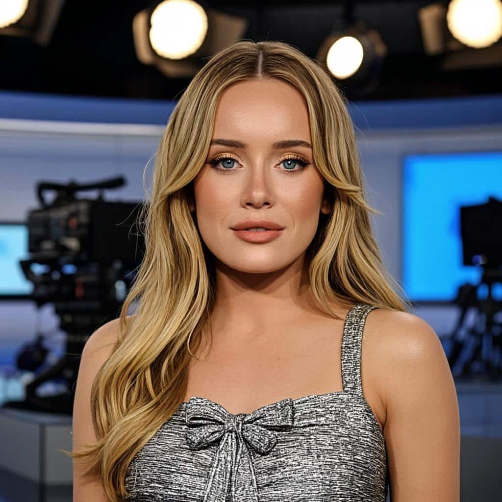 Sabrina Carpenter in TV studio