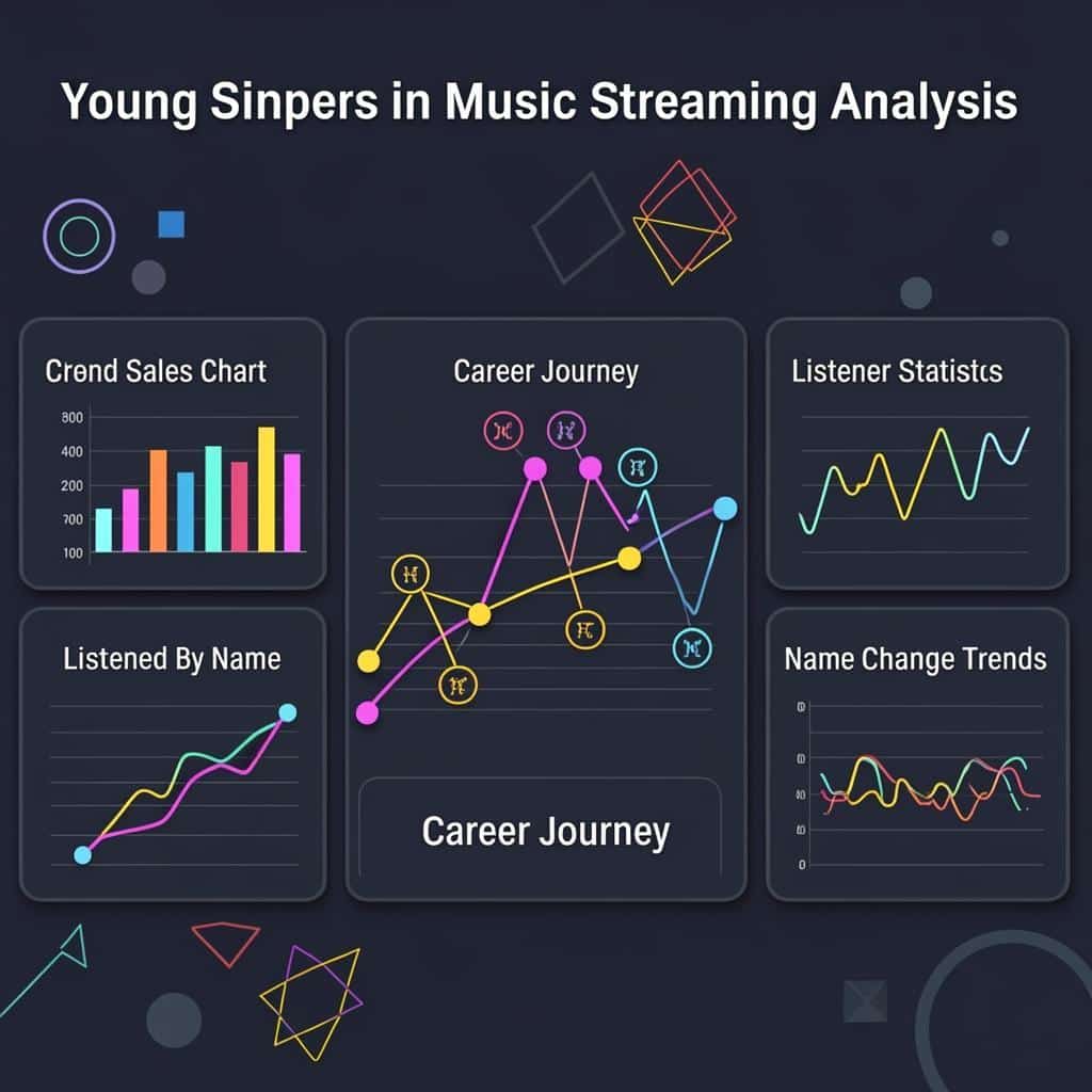 Young female pop artists age and career comparison