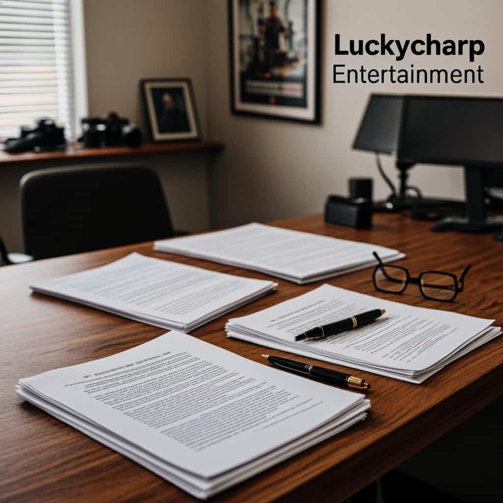 LuckyChap Entertainment production workspace