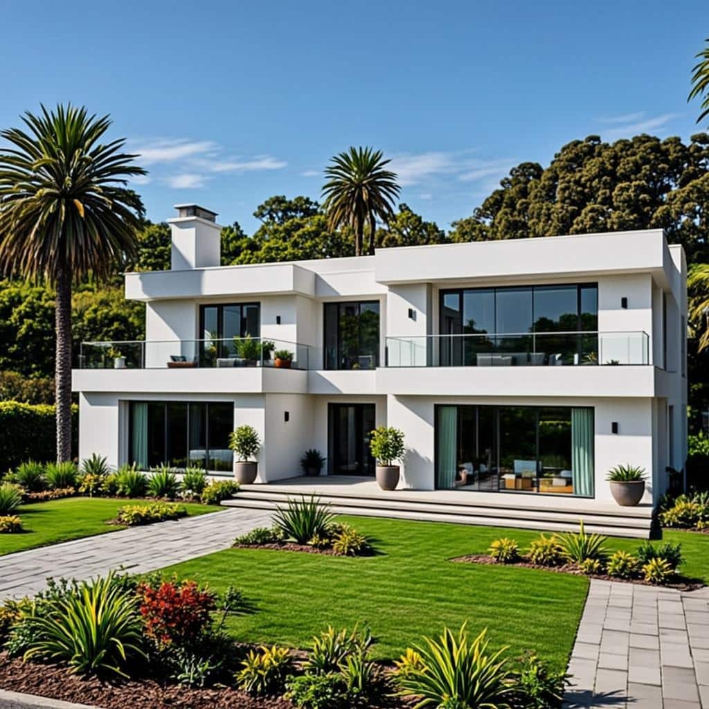 Robbie-Ackerley family estate exterior