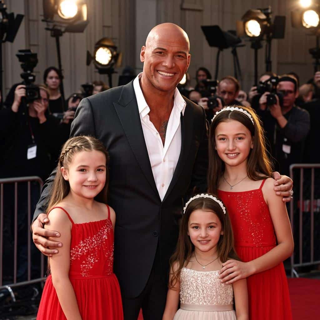Dwayne Johnson with his daughters family wealth and legacy