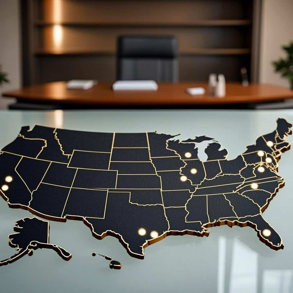 Celebrity real estate portfolio holdings across United States