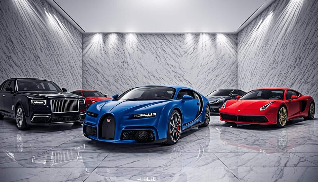 Cristiano Ronaldo supercar garage collection